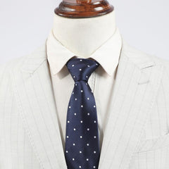 Men's Polka Dot Tie, Business Daily Accessory