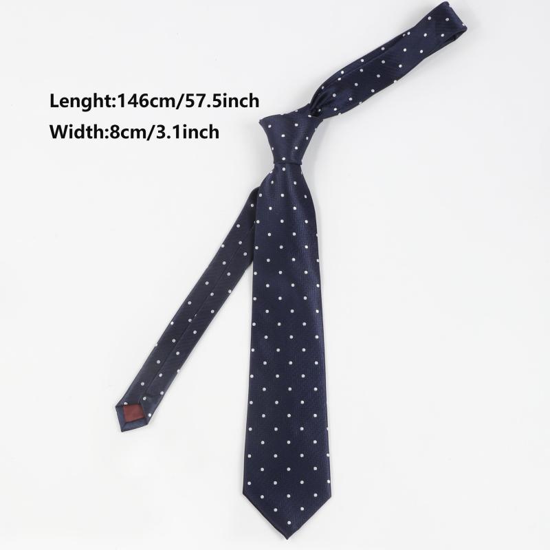 Men's Polka Dot Tie, Business Daily Accessory