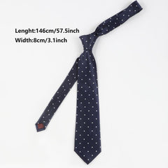 Men's Polka Dot Tie, Business Daily Accessory