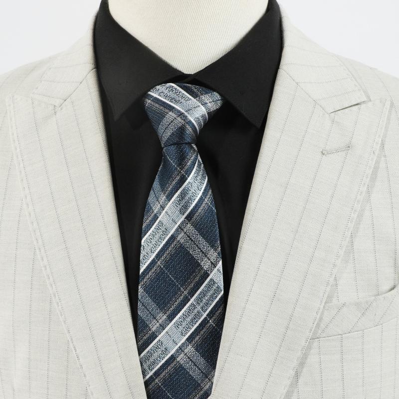 Men's Plaid Striped Ties Wedding Gift Classic Daily Neckties