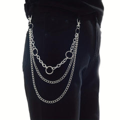 Metal Pants Chain Punk Retro Waist Chain For Men