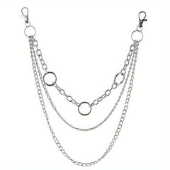 Metal Pants Chain Punk Retro Waist Chain For Men