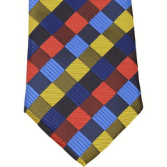 Men's Classic Grid Jacquard Tie