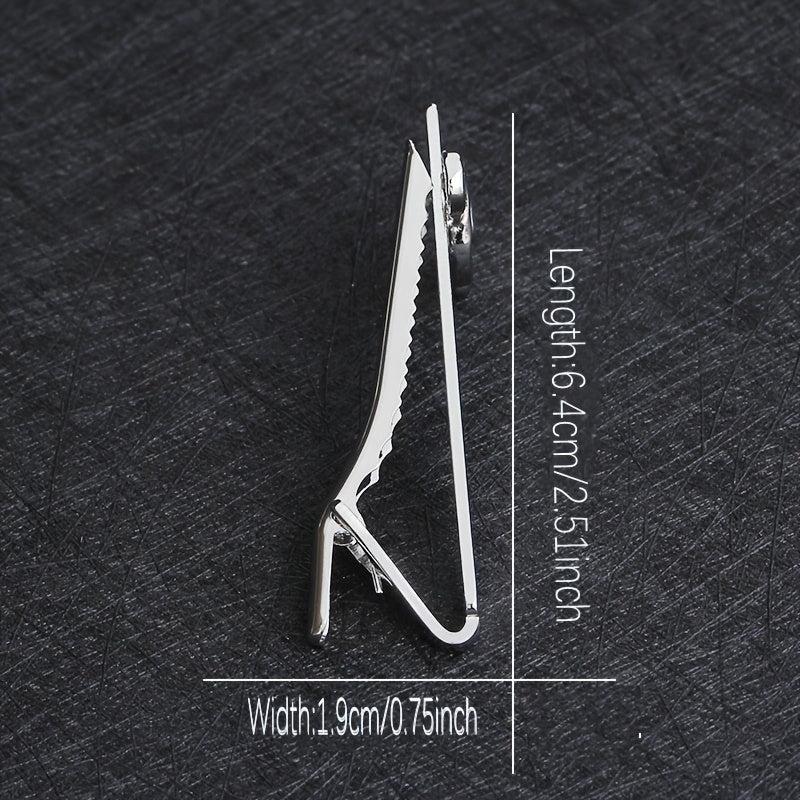 Musical Note Tie Clips Men's Shirt Tie Clip Business Shirt Musical Note Tie Clip