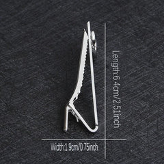 Musical Note Tie Clips Men's Shirt Tie Clip Business Shirt Musical Note Tie Clip