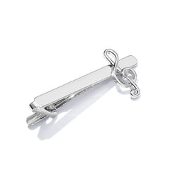 Musical Note Tie Clips Men's Shirt Tie Clip Business Shirt Musical Note Tie Clip