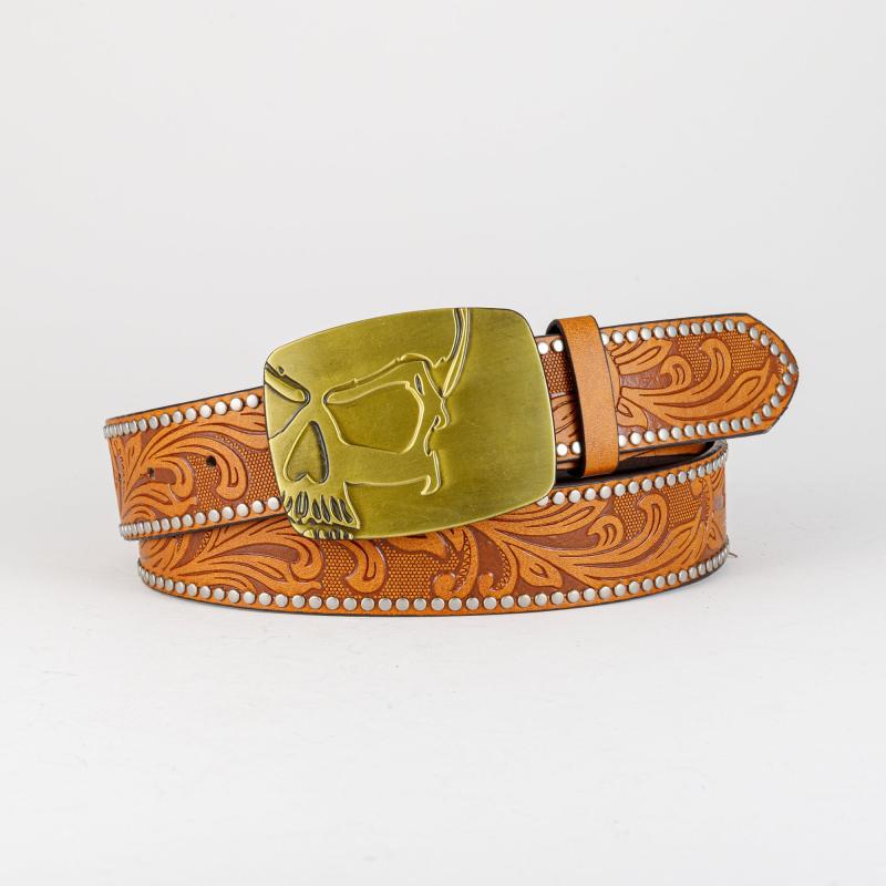 Men's Buckle Business Belt Outdoor Party Decorative Accessories
