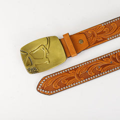 Men's Buckle Business Belt Outdoor Party Decorative Accessories