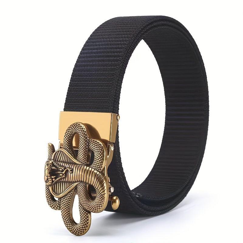 Tactical Nylon Men's Belt for Outdoor Sports Travel