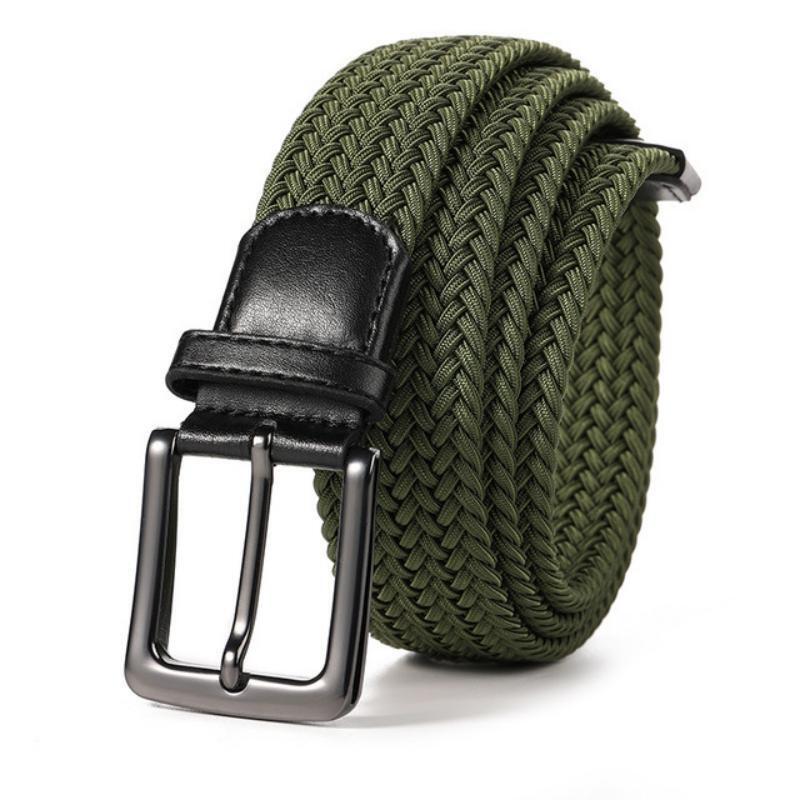 Men's Canvas Belts Metal Pin Buckle Military Tactical Strap
