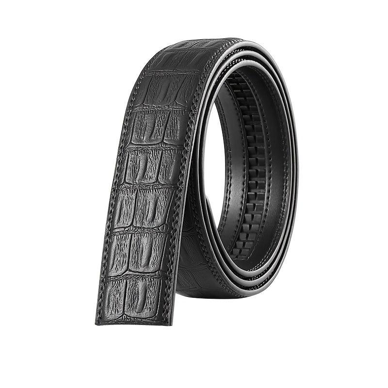 Fish Automatic Buckle PVC Belt For Men