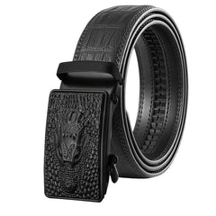 Fish Automatic Buckle PVC Belt For Men