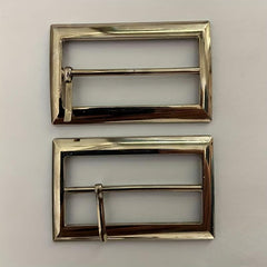Metal Buckle Stylish Belt For Men Set of 2