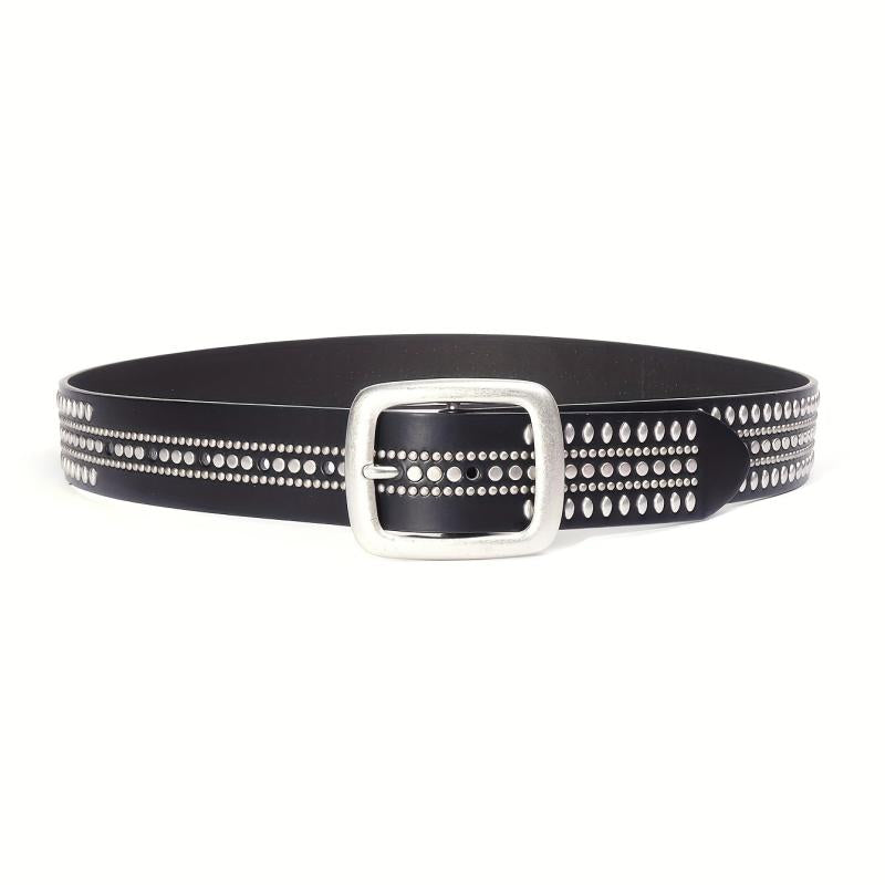 Western Cowboy Punk Belt For Jeans Dress Studded Belts Strap