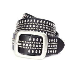 Western Cowboy Punk Belt For Jeans Dress Studded Belts Strap