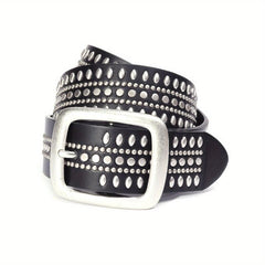 Western Cowboy Punk Belt For Jeans Dress Studded Belts Strap