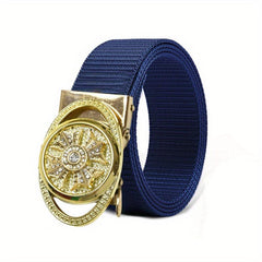 Lucky Men's Leather Belt, All-match Business Headband
