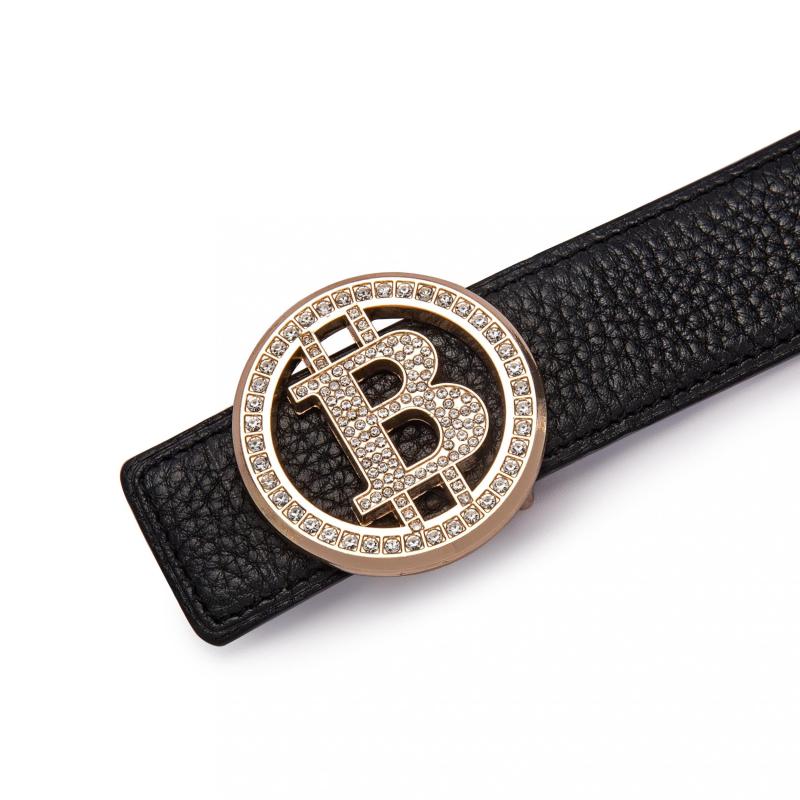 Alloy Round Buckle Casual Belt Buckle for Men