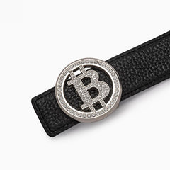 Alloy Round Buckle Casual Belt Buckle for Men