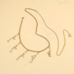 Butterfly Tassel Charm Chain Belt Waist Chain Jewelry
