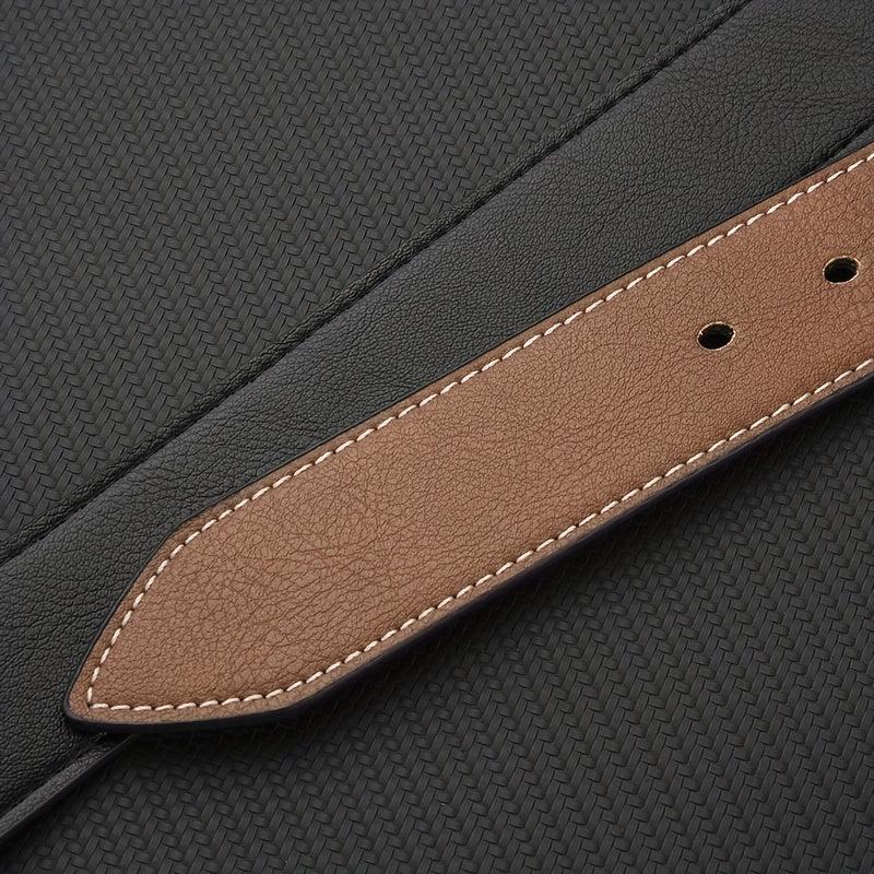 Men's Business Buckle Belt for Trousers Pants