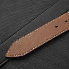 Men's Business Buckle Belt for Trousers Pants