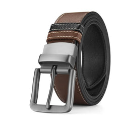 Men's Business Buckle Belt for Trousers Pants