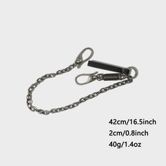 Men's Spring Pants Chain Accessory