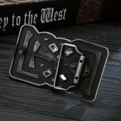 Retro Pattern Belt Buckle Casual Decorative Belt Buckle