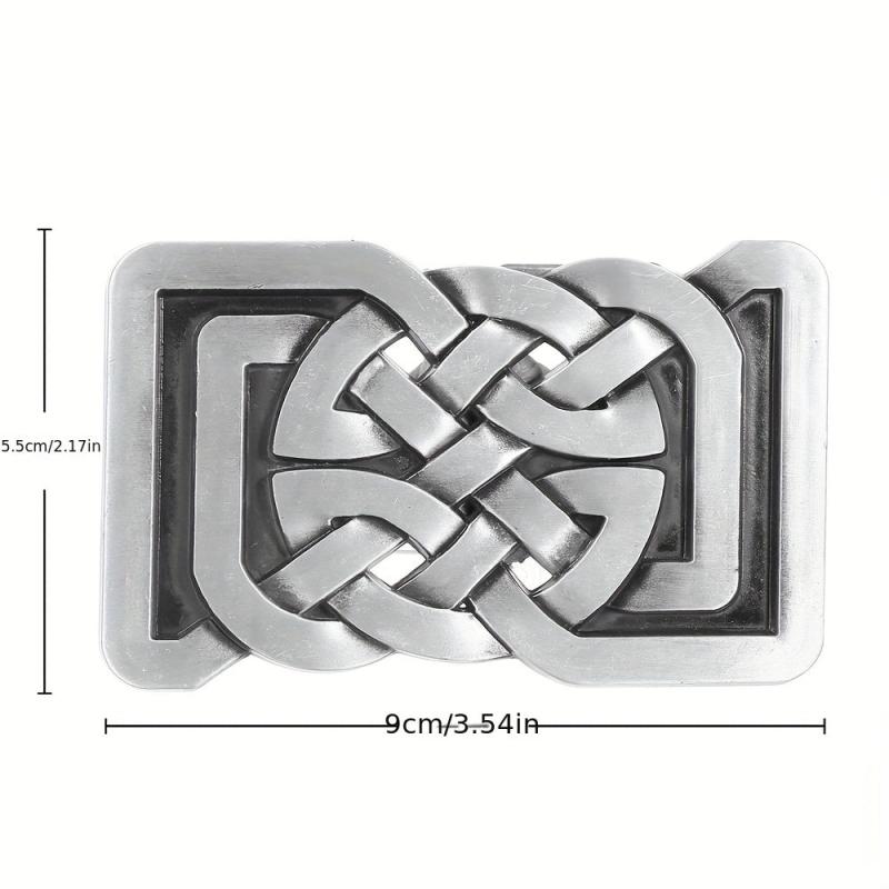 Retro Pattern Belt Buckle Casual Decorative Belt Buckle