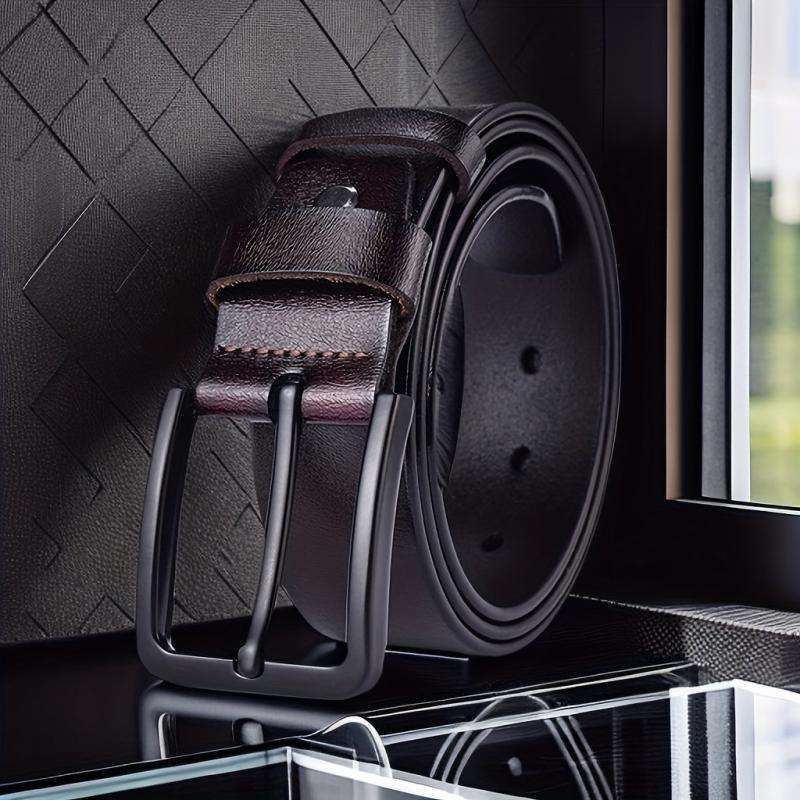 Men's Business Casual Leather Belt
