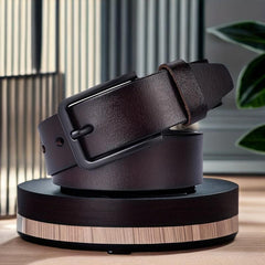 Men's Business Casual Leather Belt