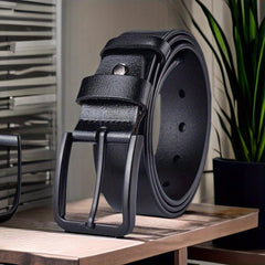 Men's Business Casual Leather Belt