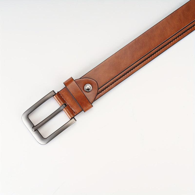 Casual Faux Leather Men's Belt