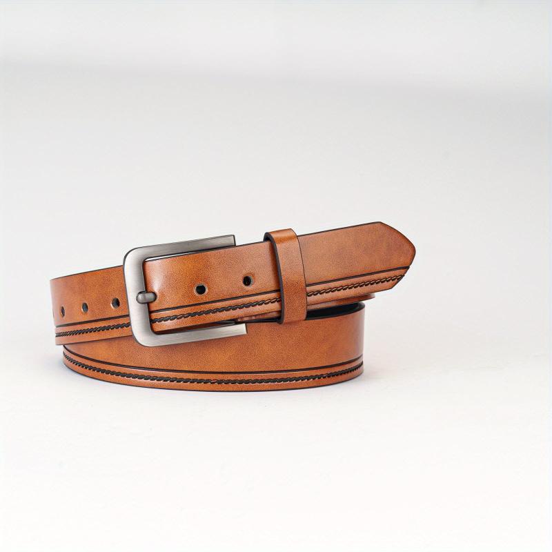 Casual Faux Leather Men's Belt