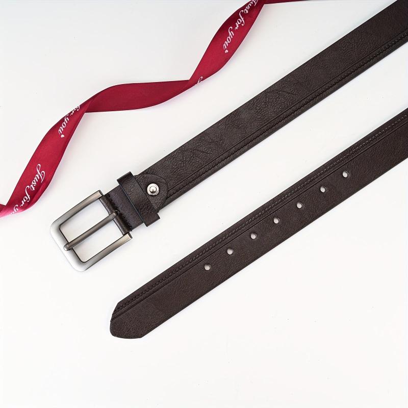 Casual Faux Leather Men's Belt