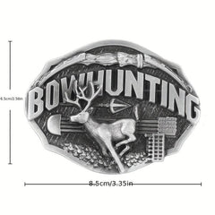 Western Cowboy Deer Belt Buckle Retro Casual Belt Buckle Belts Decoration