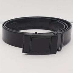Men's Leather Business Casual PU Automatic Belt