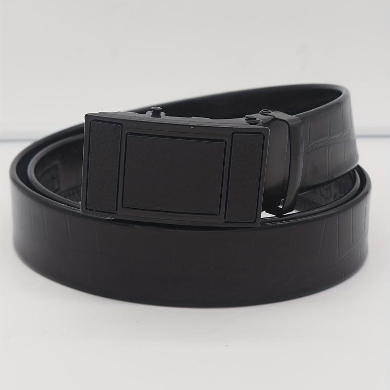 Men's Leather Business Casual PU Automatic Belt