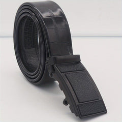 Men's Leather Business Casual PU Automatic Belt