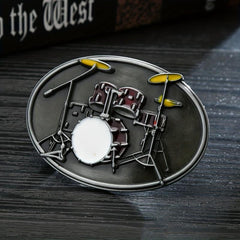 Hip Hop Drum Belt Buckle for Men