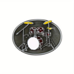 Hip Hop Drum Belt Buckle for Men