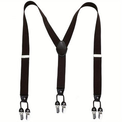 Mature Adult Leather Shoulder Strap Belt for Men