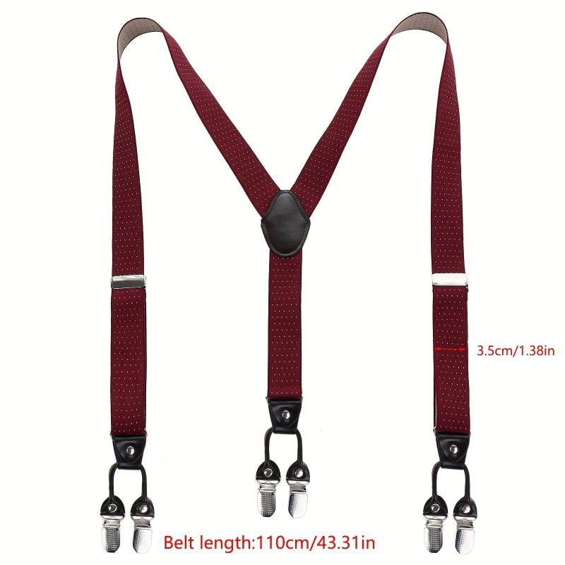 Mature Adult Leather Shoulder Strap Belt for Men