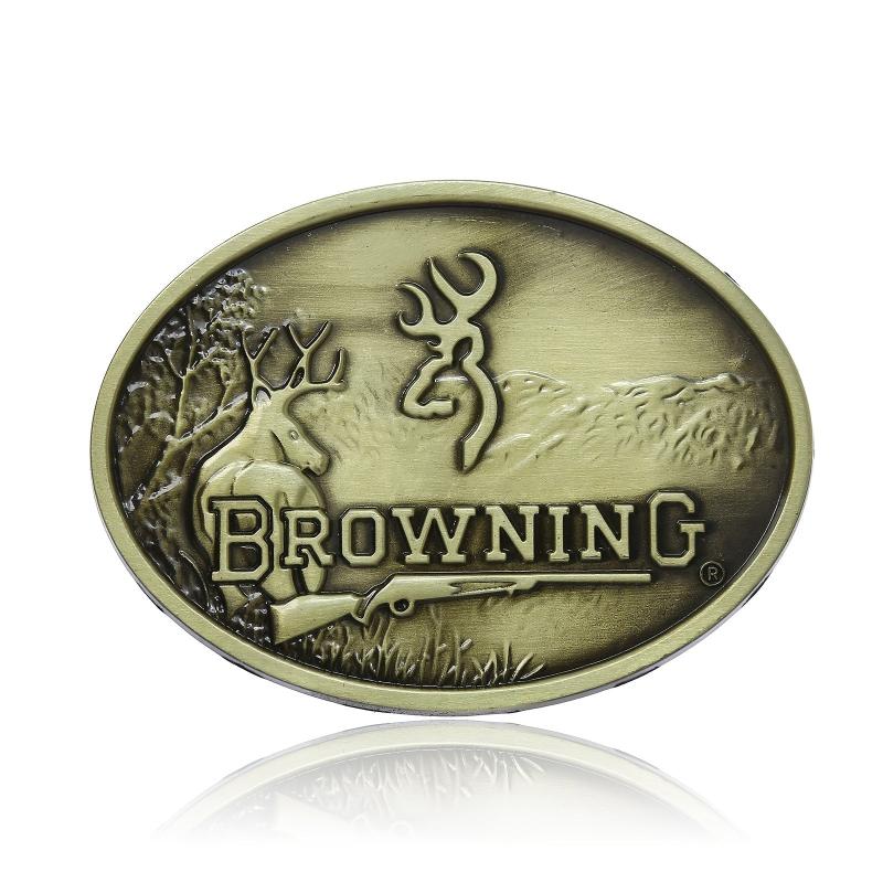 Personality Western Denim Belt Buckle