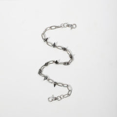 Men's Spiked Iron Chain Pants Chain
