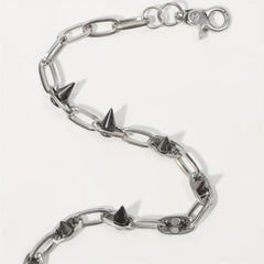 Men's Spiked Iron Chain Pants Chain