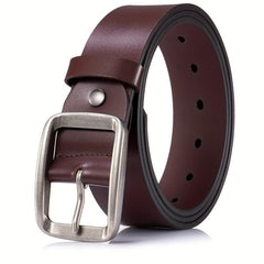 Casual Men's Leather Belt Retro Top Layer Cowhide Belt