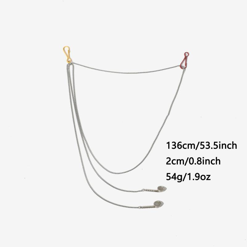 Men's Earphone Necklace Trousers Chain Belt
