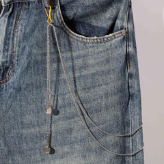 Men's Earphone Necklace Trousers Chain Belt